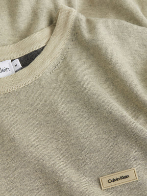 Calvin Klein Maglione Girocollo Uomo Mod. K10K112742 LEB Beige