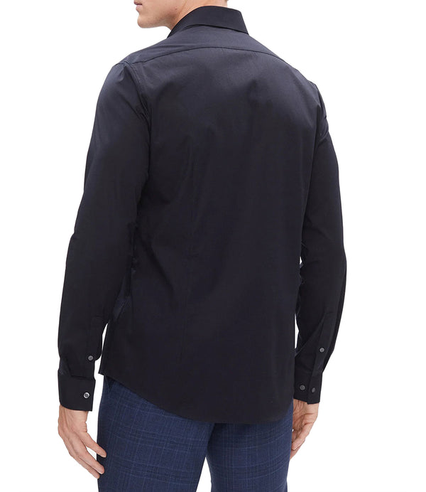 Calvin Klein Camicia Manica Lunga Uomo Mod. K10K112744 SLIM CHW Blu