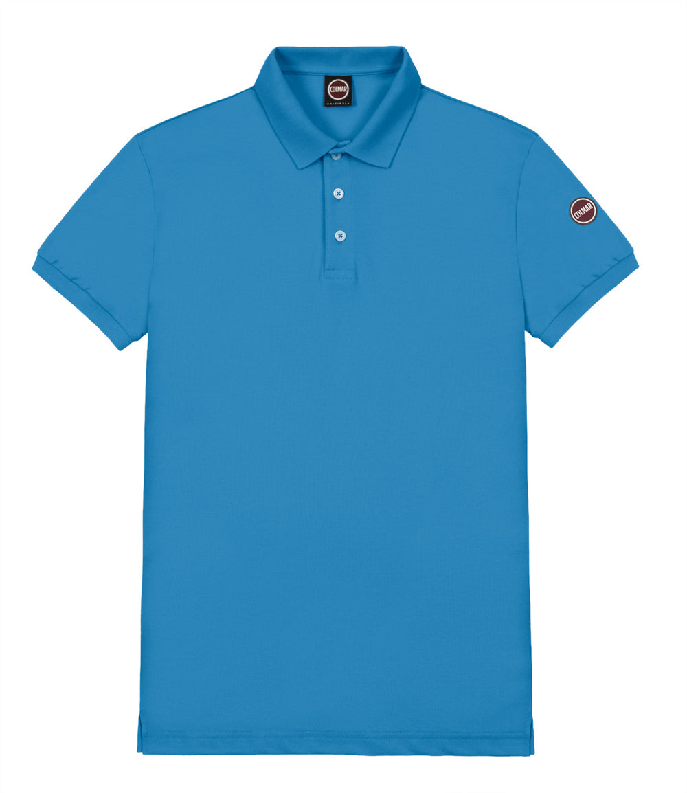 Colmar Polo M/C Uomo Mod. 7646 4SH 672 Celeste