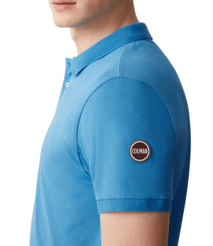 Colmar Polo M/C Uomo Mod. 7646 4SH 672 Celeste