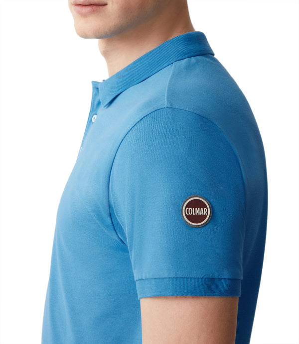 Colmar Polo M/C Uomo Mod. 7646 4SH 672 Celeste