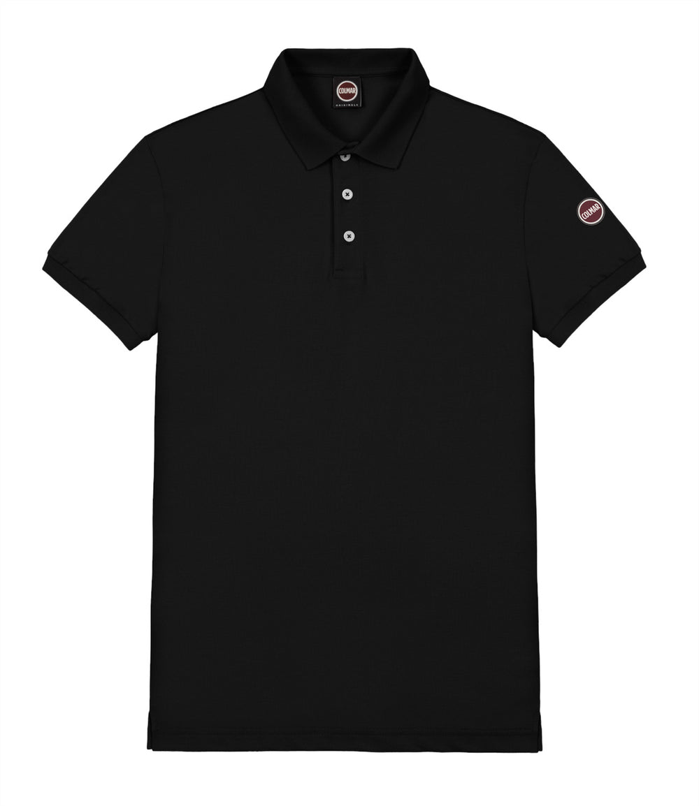 Colmar Polo M/C Uomo Mod. 7646 4SH 99 Black