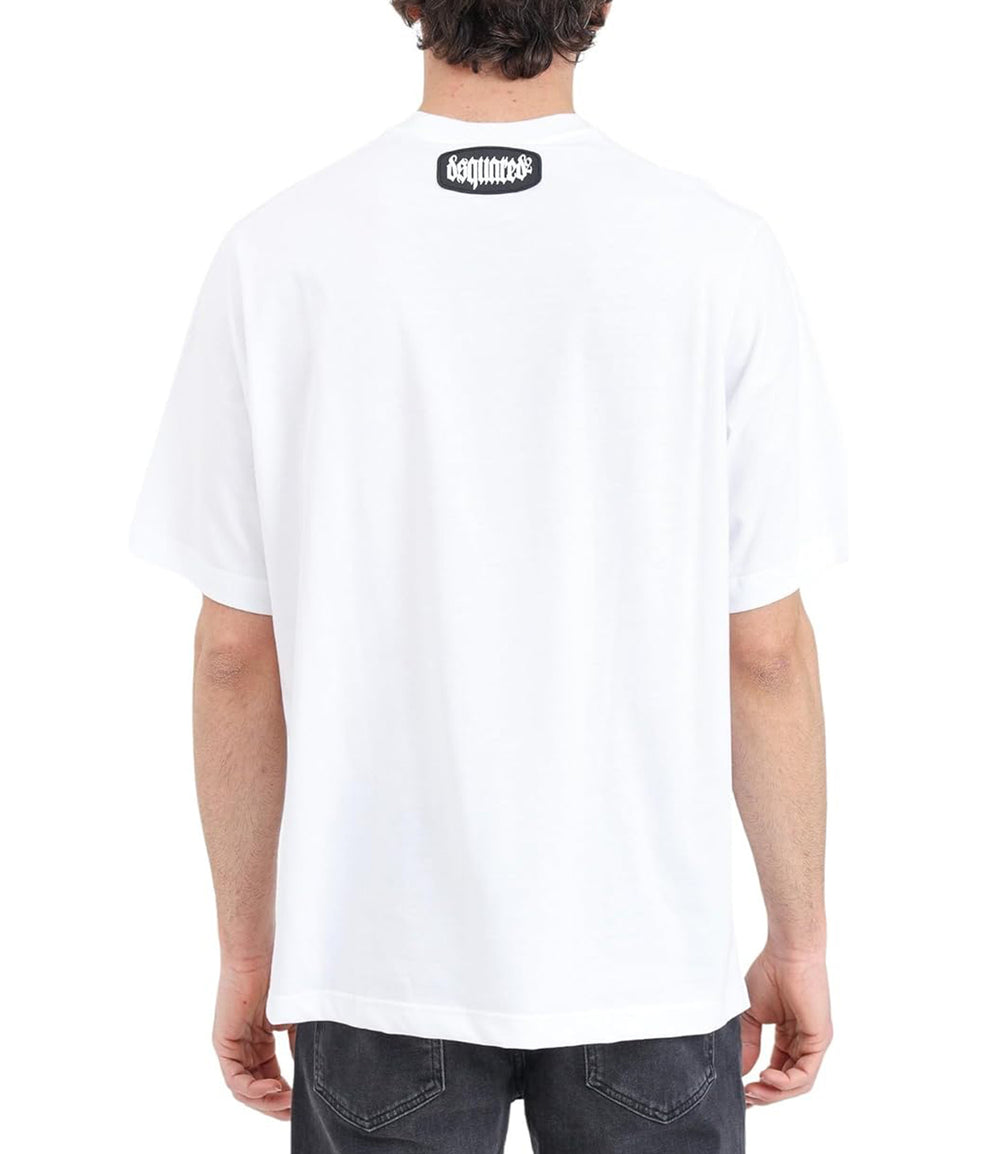 Dsquared2 T-shirt Uomo Mod. D9M3Z5090 110 White
