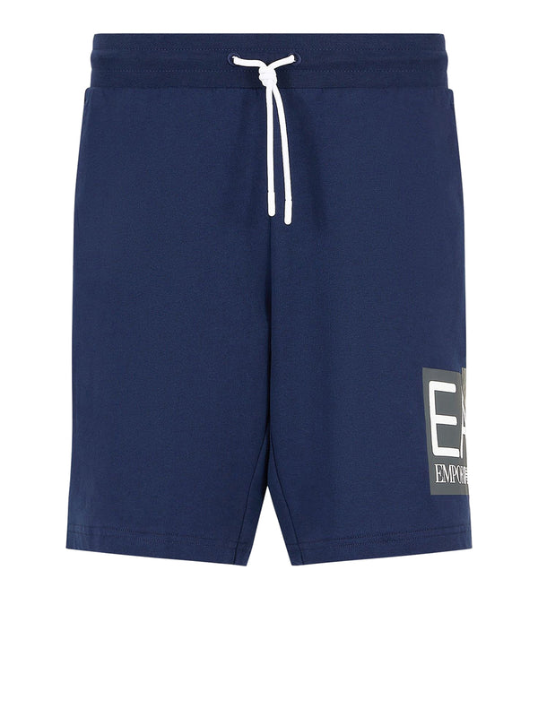 Ea7 Emporio Armani Bermuda Uomo Mod. 3DPS63 PJ05Z 1554 Blu