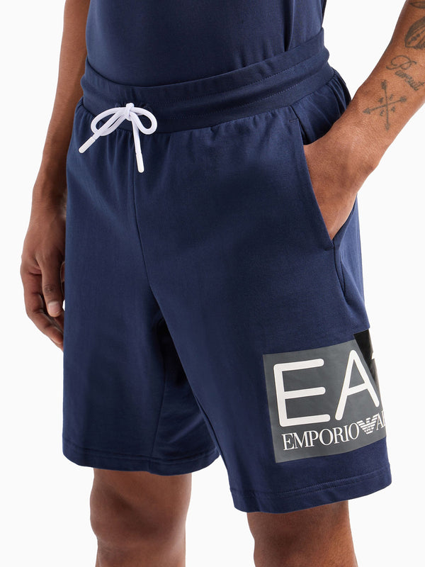 Ea7 Emporio Armani Bermuda Uomo Mod. 3DPS63 PJ05Z 1554 Blu