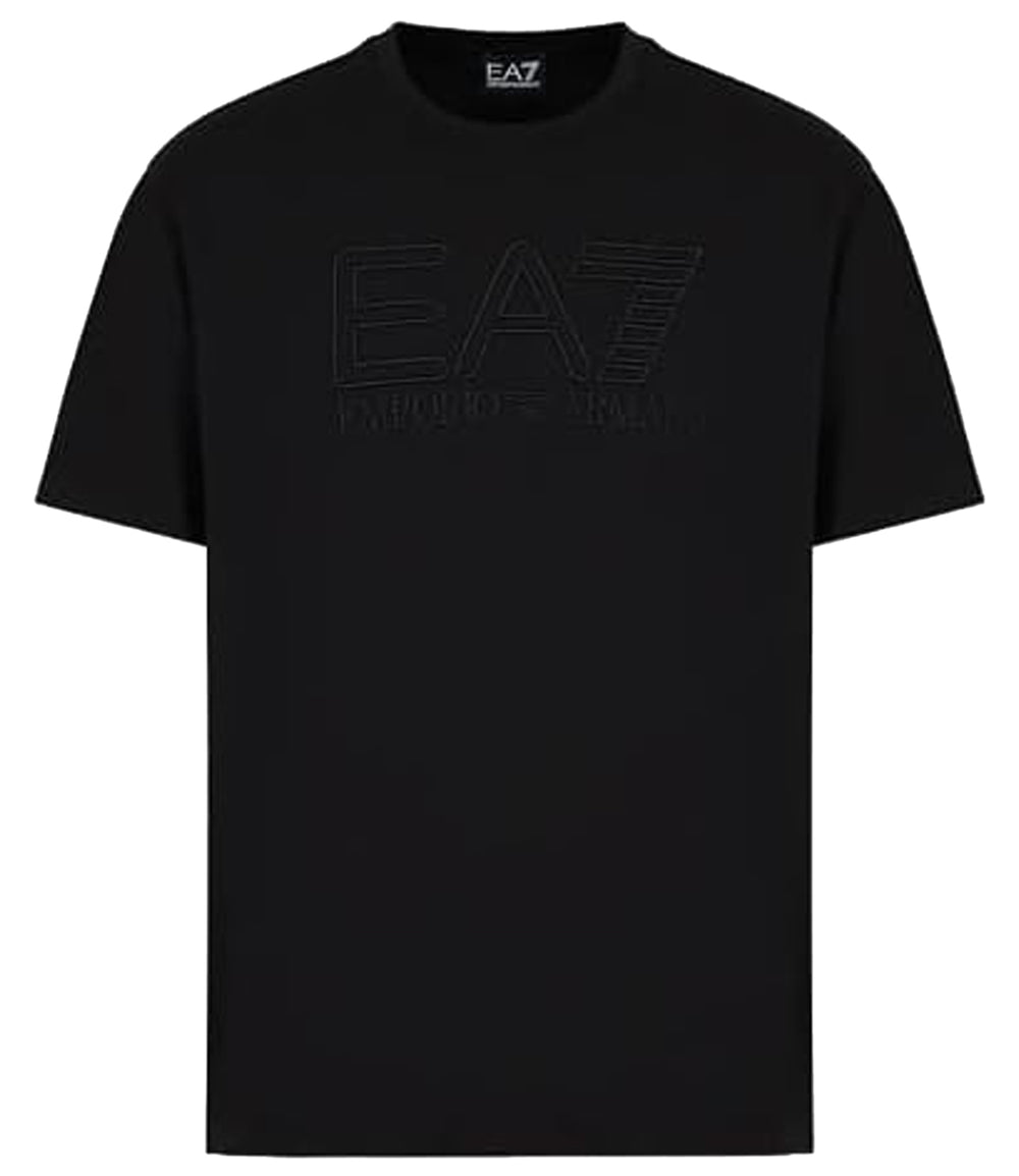 Ea7 Emporio Armani T-shirt UNISEX Mod. 3DUT05 PJUTZ 1200 Black