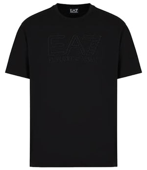 Ea7 Emporio Armani T-shirt UNISEX Mod. 3DUT05 PJUTZ 1200 Black