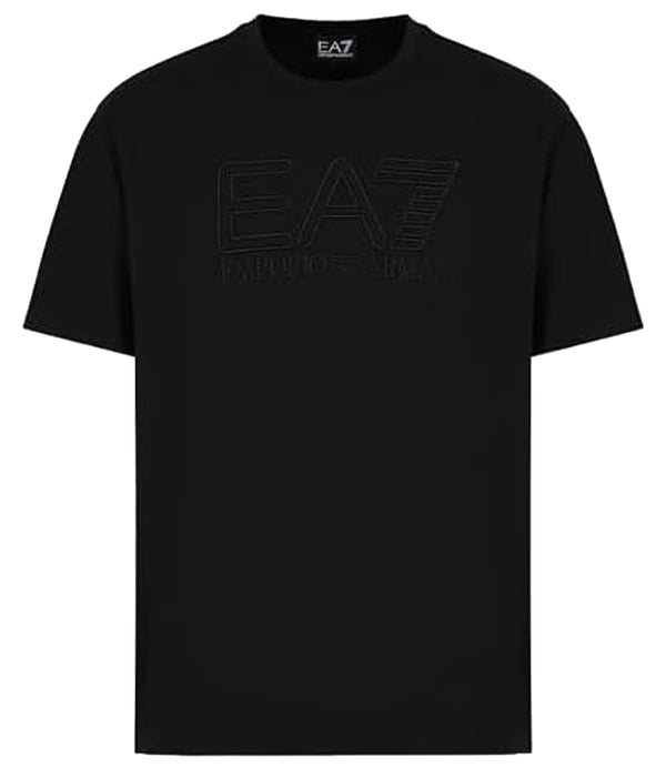 Ea7 Emporio Armani T-shirt UNISEX Mod. 3DUT05 PJUTZ 1200 Black