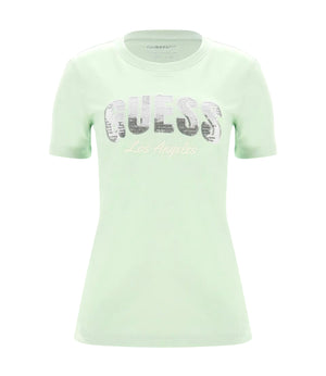 Guess T-shirt Donna Mod. W4GI31 I3Z14 A82R Acqua