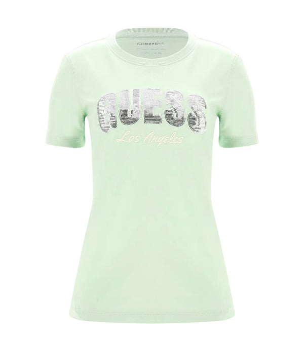 Guess T-shirt Donna Mod. W4GI31 I3Z14 A82R Acqua