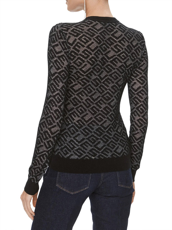 Liu Jo Maglia Donna Mod. MA18F 8F0001 22222 Nero