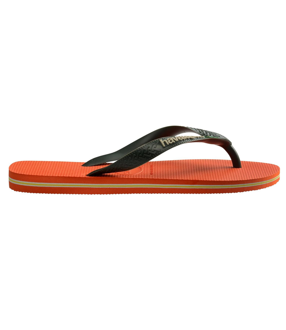 Havaianas Infradito UNISEX Mod. BRASIL LOGO SUNSET 4110850 M19 ORANGE