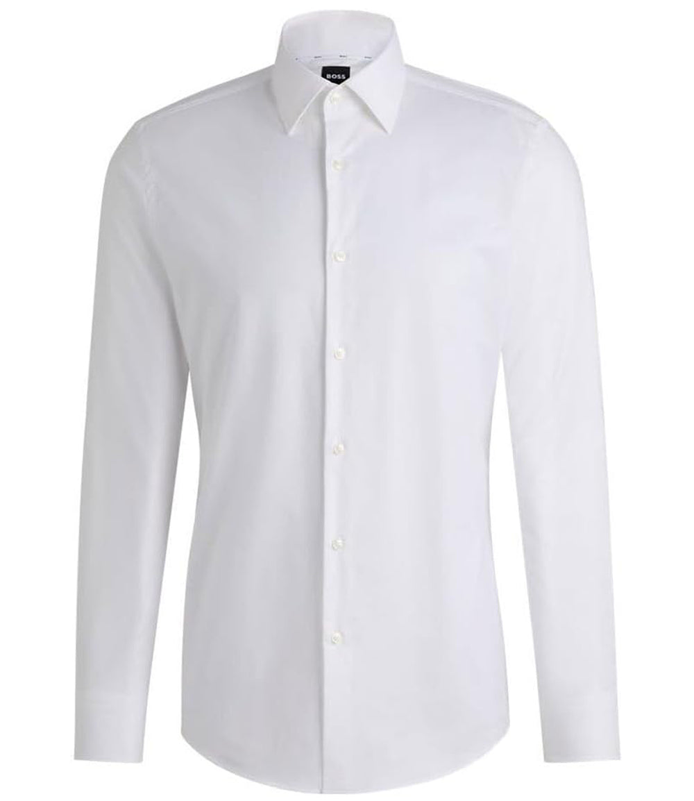 Hugo Boss Camicia Uomo Mod. 50512899 H-HANK-KENT-C1-214 10258928 01 100 White
