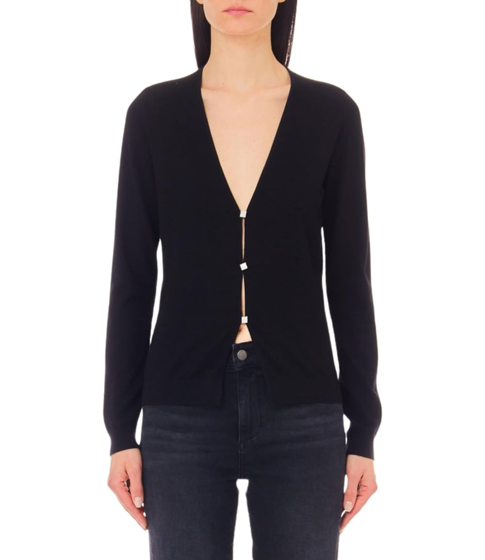 Liu Jo Cardigan Donna Mod. WA4109 MS99E 22222 Black