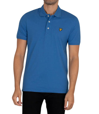 Lyle & Scott Polo Manica Corta Uomo Mod. SP400VOG W584 Azzurro