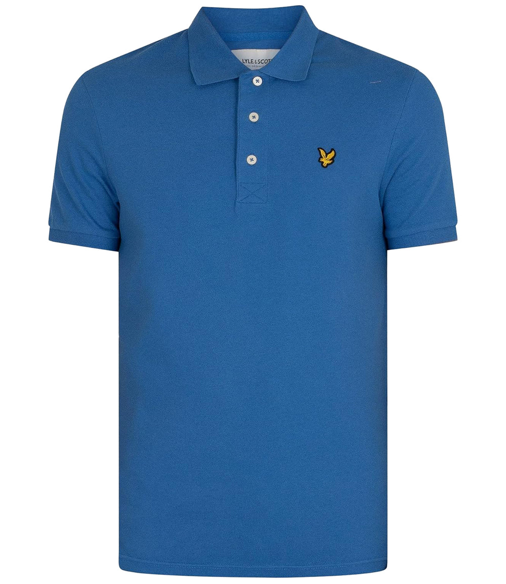 Lyle & Scott Polo Manica Corta Uomo Mod. SP400VOG W584 Azzurro