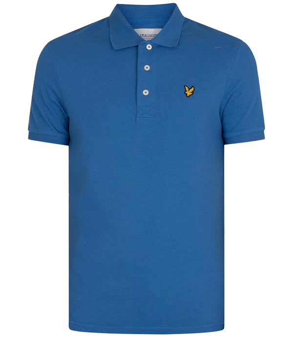 Lyle & Scott Polo Manica Corta Uomo Mod. SP400VOG W584 Azzurro