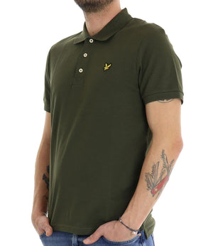 Lyle & Scott Polo Manica Corta Uomo Mod. SP400VOG X154 Verde