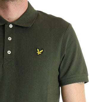 Lyle & Scott Polo Manica Corta Uomo Mod. SP400VOG X154 Verde
