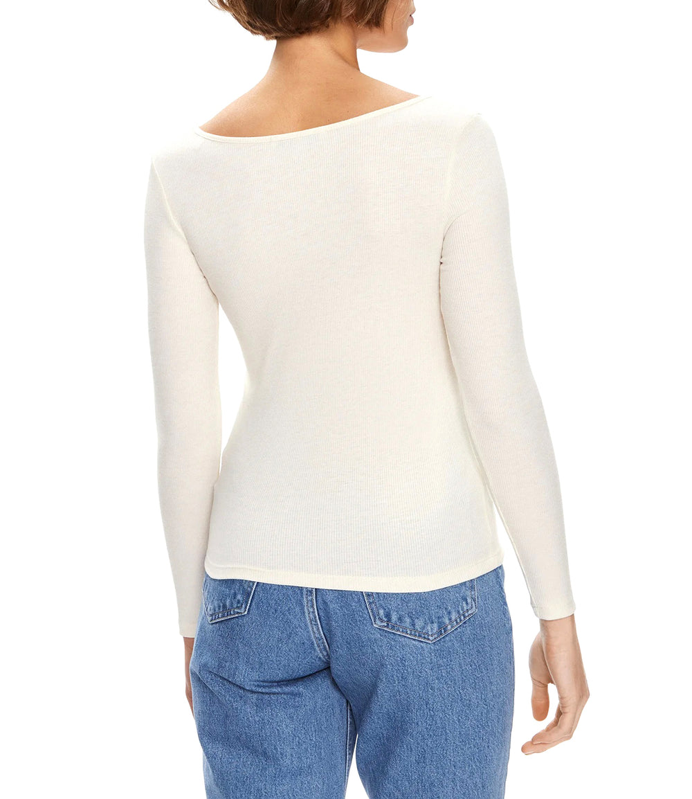 Pepe Jeans T-shitr Manica lunga Donna Mod. PL505755 808 White
