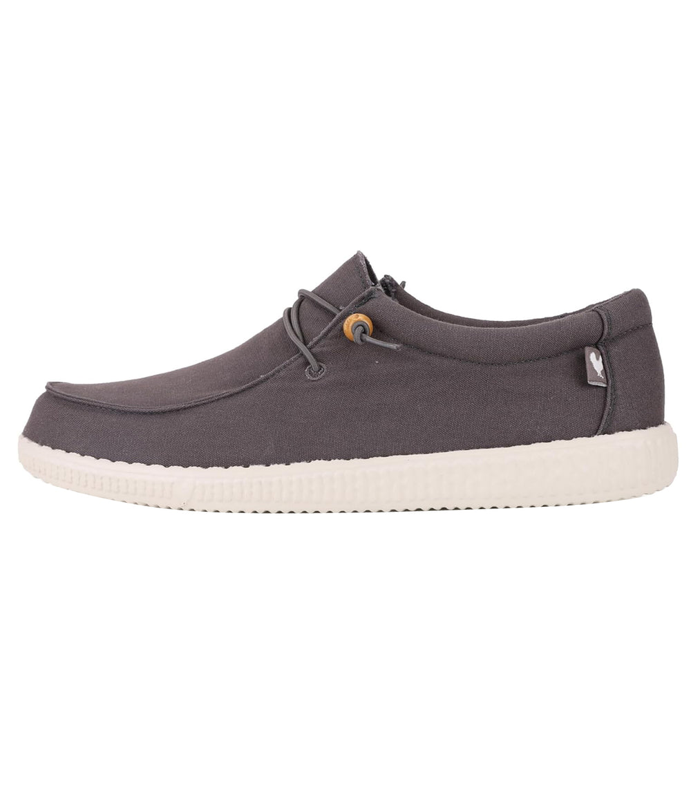 Pitas Scarpa Uomo Mod. WP150 WALLABI CANVAS GRIS SCURO Antracite