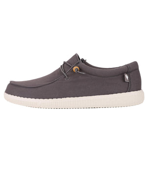 Pitas Scarpa Uomo Mod. WP150 WALLABI CANVAS GRIS SCURO Antracite