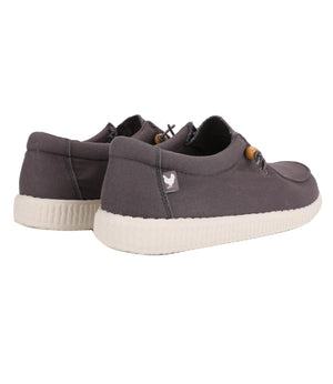 Pitas Scarpa Uomo Mod. WP150 WALLABI CANVAS GRIS SCURO Antracite