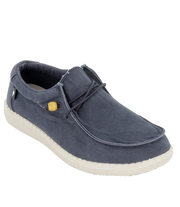 Pitas Scarpa Uomo Mod. WP150 WALLABI CANVAS PERISCOPE Navy