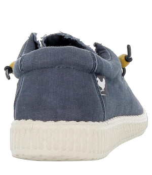 Pitas Scarpa Uomo Mod. WP150 WALLABI CANVAS PERISCOPE Navy