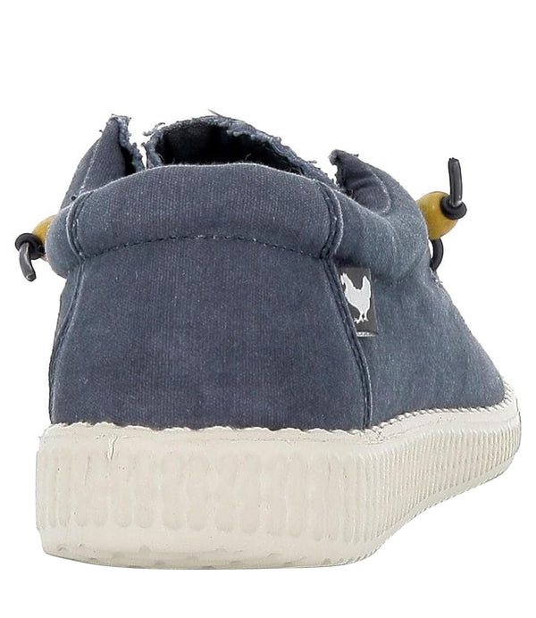 Pitas Scarpa Uomo Mod. WP150 WALLABI CANVAS PERISCOPE Navy