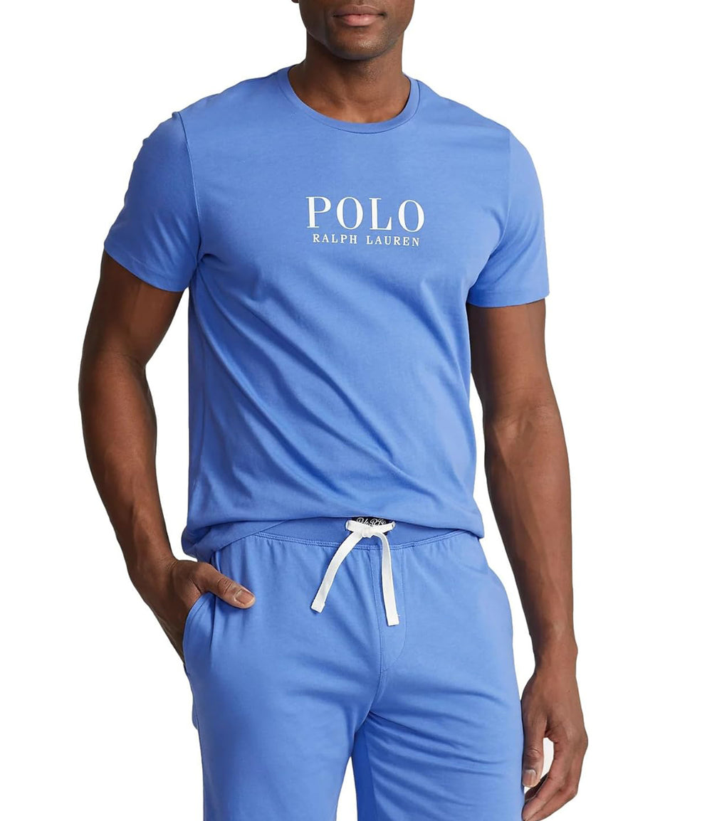 Polo Ralph Lauren T-shirt Uomo Mod. 714899613 STAMPA 014 Celeste
