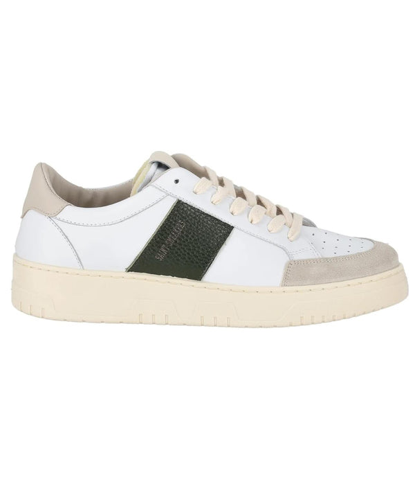 SAINT SNEAKERS Sneakers Uomo Mod. SAIL BIANCO/OLIVA White
