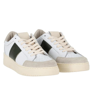 SAINT SNEAKERS Sneakers Uomo Mod. SAIL BIANCO/OLIVA White