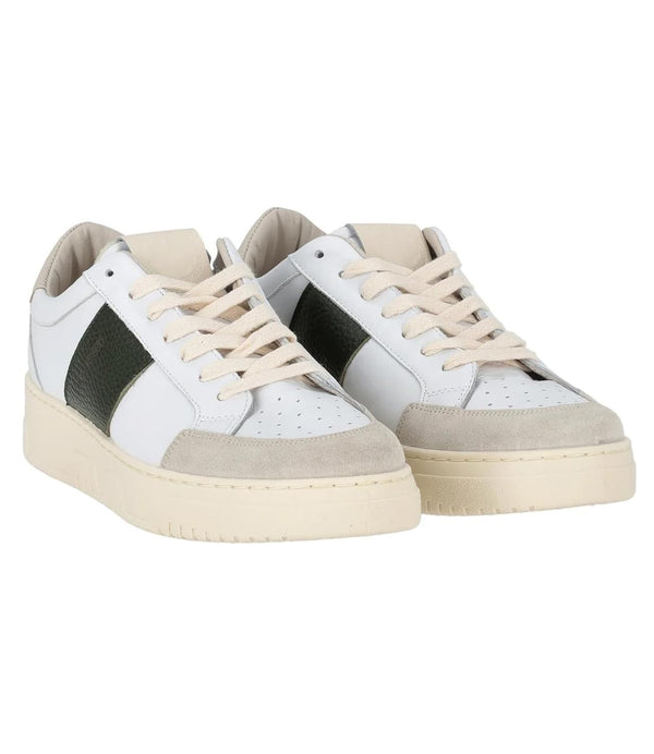 SAINT SNEAKERS Sneakers Uomo Mod. SAIL BIANCO/OLIVA White