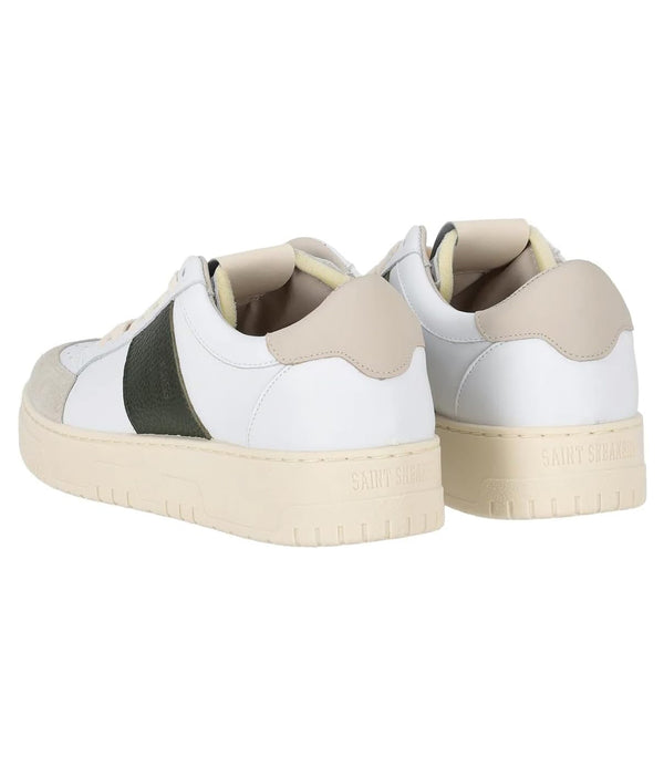SAINT SNEAKERS Sneakers Uomo Mod. SAIL BIANCO/OLIVA White