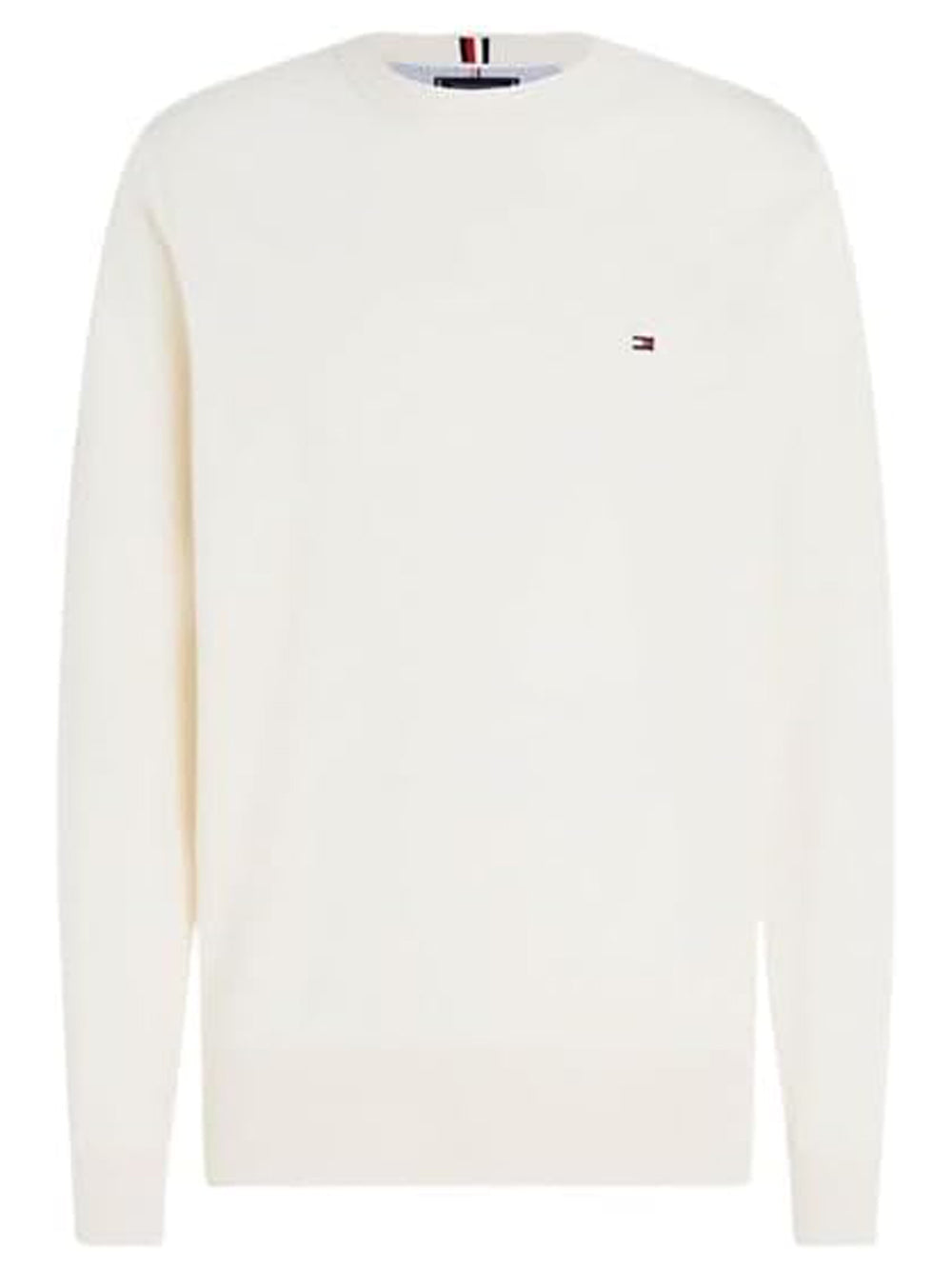 Tommy Hilfiger Maglione Girocollo Uomo Mod. MW0MW21316 AEF Burro