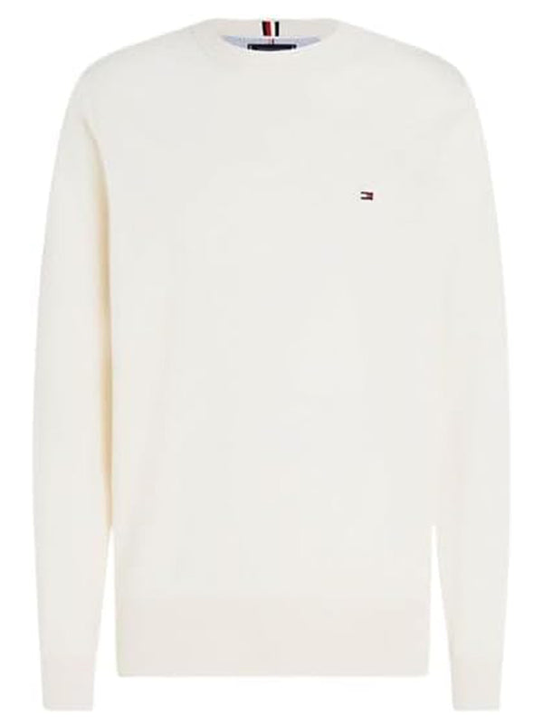 Tommy Hilfiger Maglione Girocollo Uomo Mod. MW0MW21316 AEF Burro