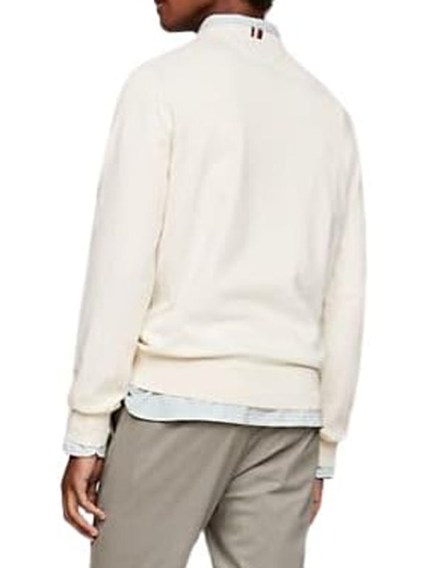 Tommy Hilfiger Maglione Girocollo Uomo Mod. MW0MW21316 AEF Burro