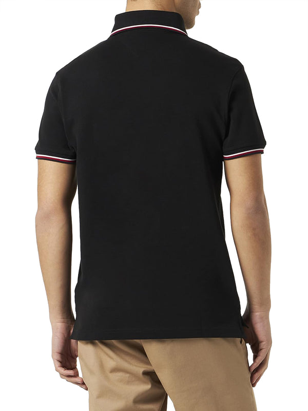 Tommy Hilfiger Polo Manica Corta Uomo Mod. MW0MW30750 BDS Black