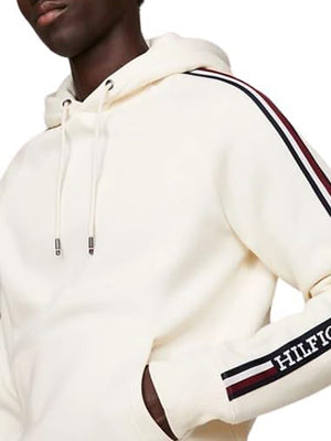 Tommy Hilfiger Felpa cappuccio Uomo Mod. MW0MW33662 AEF Burro