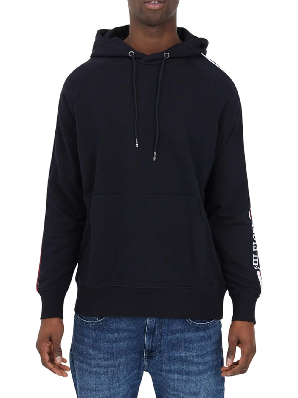 Tommy Hilfiger Felpa cappuccio Uomo Mod. MW0MW33662 DW5 Blu
