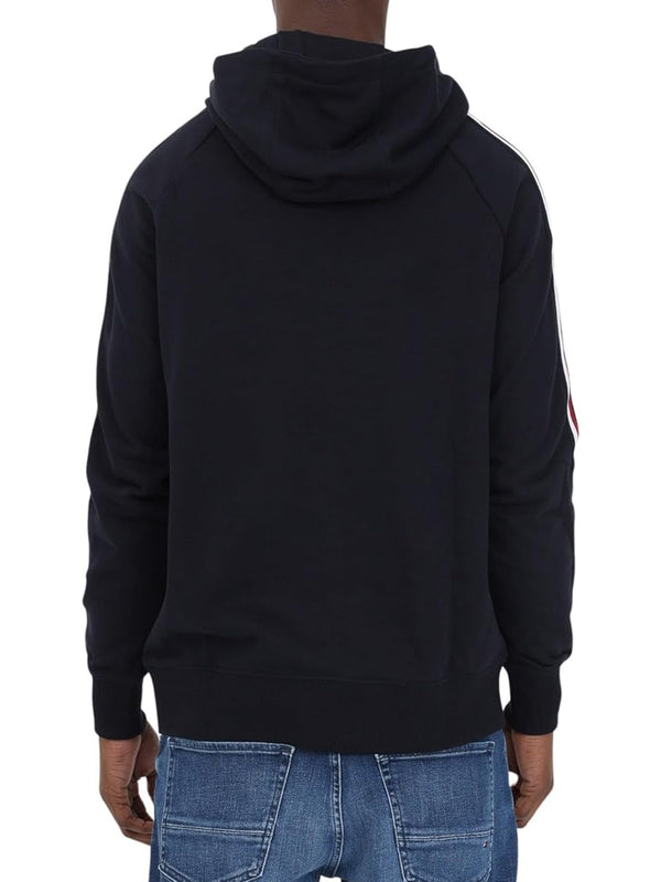 Tommy Hilfiger Felpa cappuccio Uomo Mod. MW0MW33662 DW5 Blu