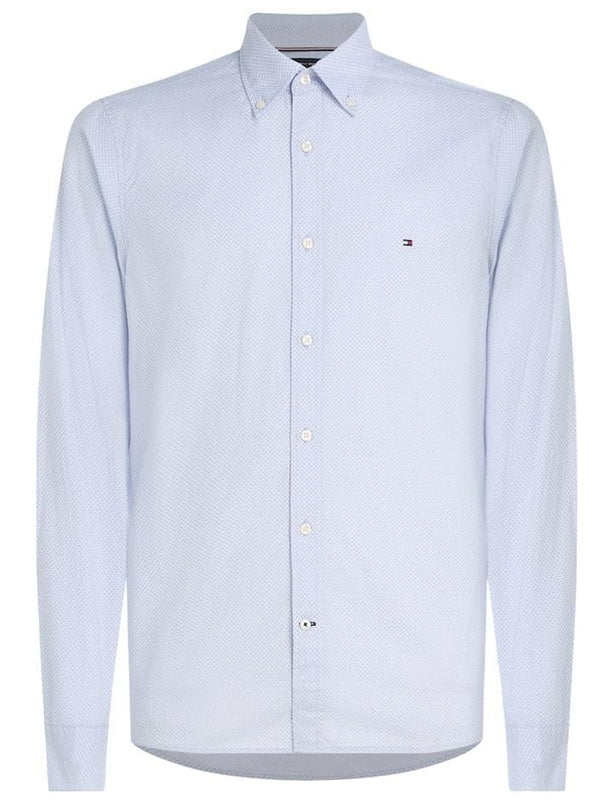 Tommy Hilfiger Camicia manica lunga Uomo Mod. MW0MW33762 0GY Celeste
