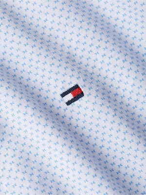 Tommy Hilfiger Camicia manica lunga Uomo Mod. MW0MW33762 0GY Celeste