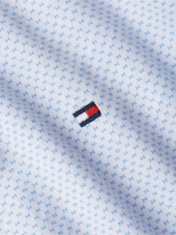 Tommy Hilfiger Camicia manica lunga Uomo Mod. MW0MW33762 0GY Celeste