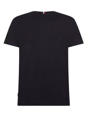 Tommy Hilfiger T-shirt Uomo Mod. MW0MW34388 DW5 Blu