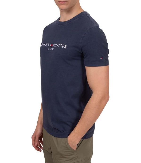 Tommy Hilfiger T-shirt Uomo Mod. MW0MW35186 DW5 Blu