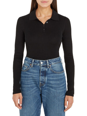 Tommy Hilfiger Maglia Donna Mod. WW0WW40983 BDS Black