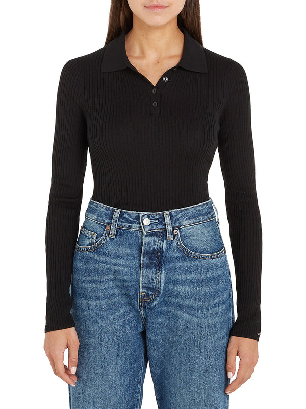 Tommy Hilfiger Maglia Donna Mod. WW0WW40983 BDS Black