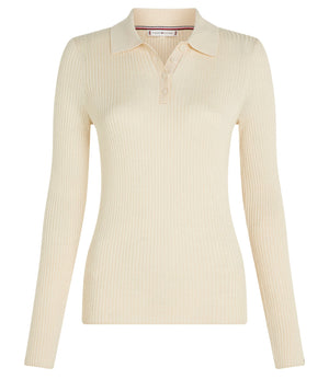 Tommy Hilfiger Maglia Donna Mod. WW0WW40983 Z01 Burro